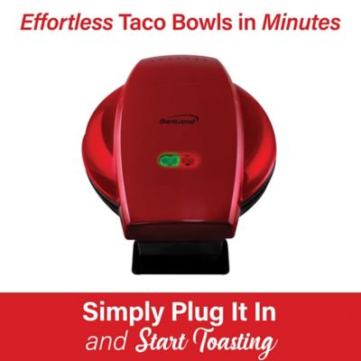 Image showing 7 th Brentwood Appliances 10-In. Electric Tortilla Taco Bowl Maker