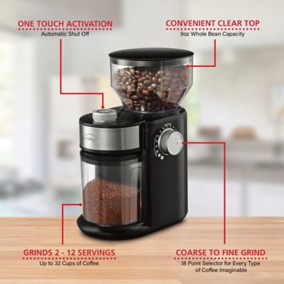 Image showing  32-Cup Electric Automatic Burr Coffee Grinder