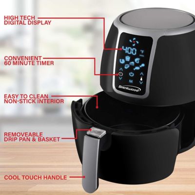 Image showing  4 Qt. Electric Digital Air Fryer
