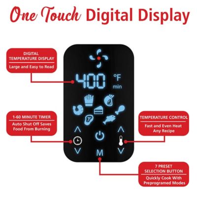 Image showing 5 th Brentwood Appliances 4 Qt. Electric Digital Air Fryer
