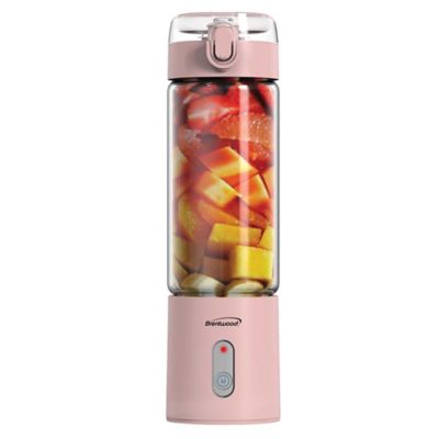 Image showing  17-Oz. Portable Battery-Operated USB-Chargeable Glass Blender