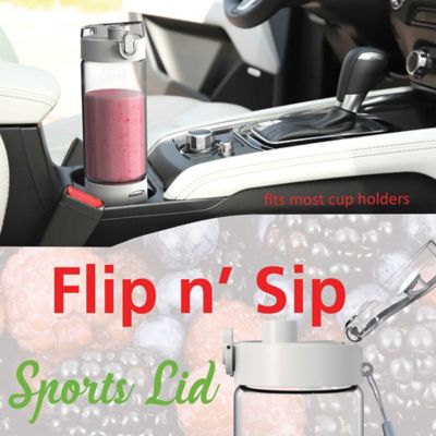 Image showing  17-Oz. Portable Battery-Operated USB-Chargeable Glass Blender