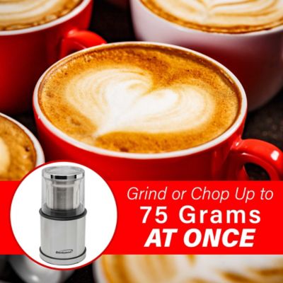 Image showing 5 th Brentwood Appliances Electric Stainless Steel Wet-and-Dry Coffee Bean, Herb, and Spice Grinder with 2 Removable Bowls