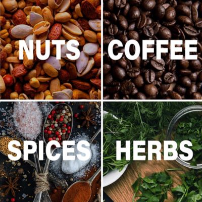 Image showing 6 th Brentwood Appliances Electric Stainless Steel Wet-and-Dry Coffee Bean, Herb, and Spice Grinder with 2 Removable Bowls