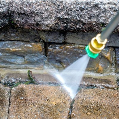 Image showing 7 th Karcher 3400 PSI 2.5 GPM G 3400 P Triplex/Crankshaft Pump Gas Power Pressure Washer with 4 Nozzle Attachments