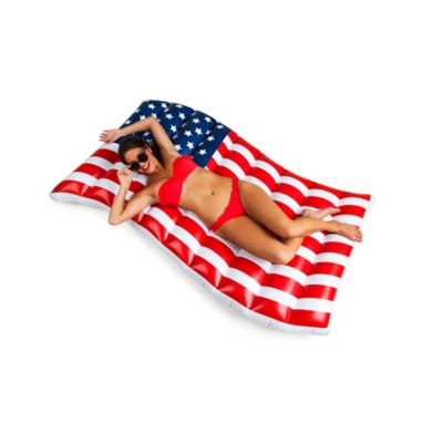 Image showing  American Flag Float