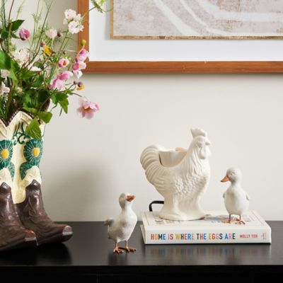 Image showing  Ceramic Rooster Tabletop Plug-In Wax Warmer