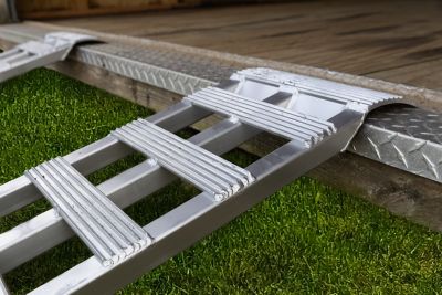 Image showing  Lightweight Aluminum Ramps 1200# 40 in. x 11 in.