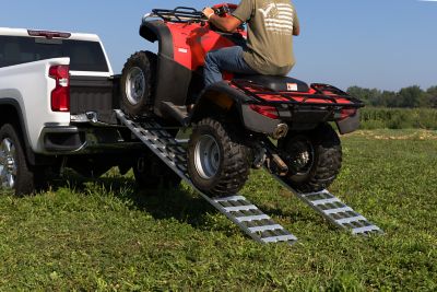 Image showing  Lightweight Aluminum Ramps 1200# 94 in. x 12 in.