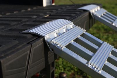 Image showing  Lightweight Aluminum Ramps 1200# 94 in. x 12 in.