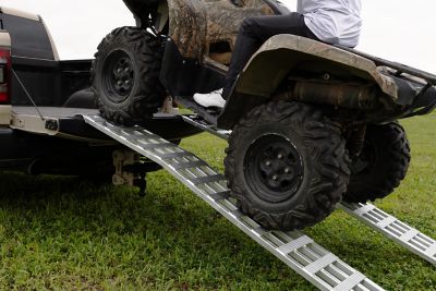 Image showing  Lightweight Aluminum Arched Ramps, 1200# 94 x 12 in.