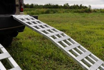 Image showing  Lightweight Aluminum Arched Ramps, 1200# 94 x 12 in.