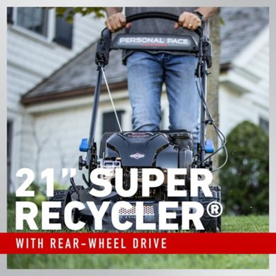 Image showing  21 in. (53 cm) Super Recycler with Personal Pace Gas Lawn Mower
