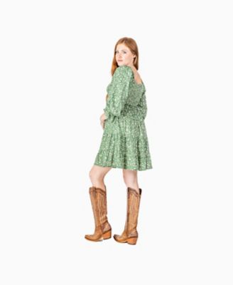 Image showing  Women's Floral Long Sleeve Dress