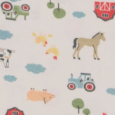Image showing  Infant Green Farm Romper