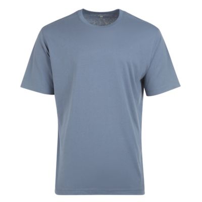 Blue Mountain Men's Crew Neck Short-Sleeve T-Shirt