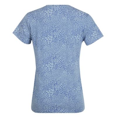 Image showing  Women's Printed V-Neck Short-Sleeve T-Shirt
