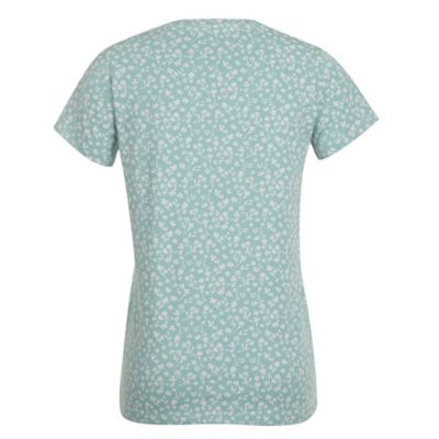 Image showing  Women's Printed Scoop Neck Short-Sleeve T-Shirt