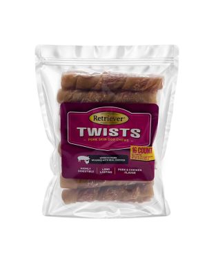 Retriever Jerky Wrapped Smoked Pork Twist