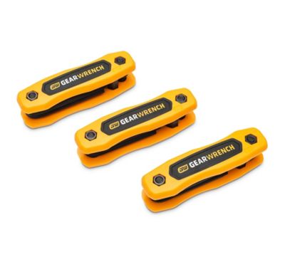 Image showing  25 pc. SAE/Metric/Torx Folding Hex Key Set