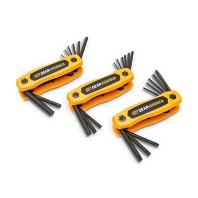 Image showing  25 pc. SAE/Metric/Torx Folding Hex Key Set