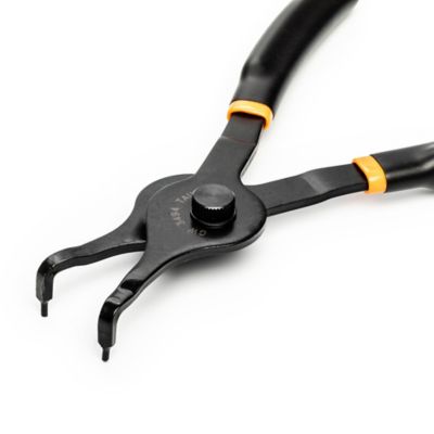 Image showing  12 pc. Fixed Tip Convertible Snap Ring Plier Set