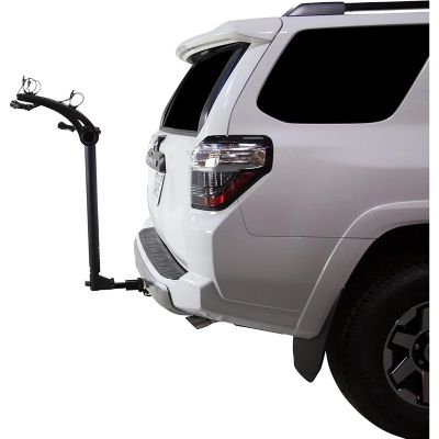 Image showing  Bones 2 Bike Hitch Rack, Easy Fold Design Hitch Bike Rack with Tilting Base - Black
