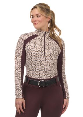 Image showing  Women's First Level Quarter Zip Fleece Tech Top