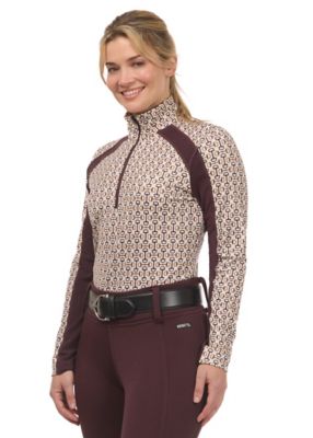 Image showing  Women's First Level Quarter Zip Fleece Tech Top