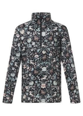 Image showing  Kids First Level Quarter Zip Fleece Tech Top