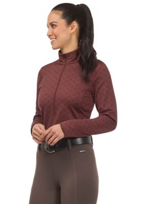 Image showing  Women's Snaffle Links Fleece Half Zip Top