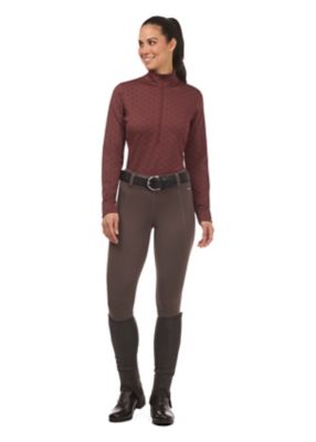 Image showing  Women's Snaffle Links Fleece Half Zip Top