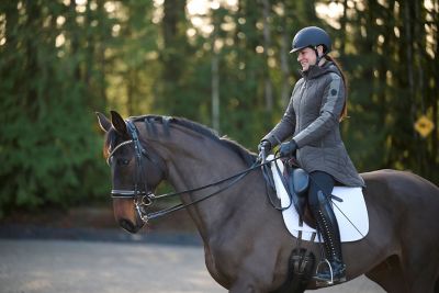 Image showing 5 th Kerrits Women's Sit Tight Wind Pro Full Seat Silicone Winter Riding Tight