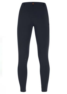 Image showing  Kids Power Stretch Knee Patch Pocket Riding Tight