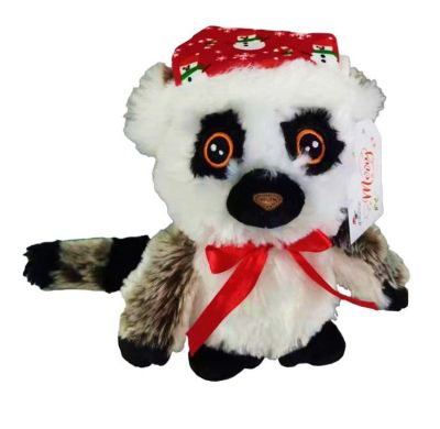 Image showing  Holiday Baby Lemur Plush Dog Toy
