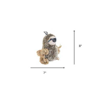 Image showing  Sloth Plush Dog Toy