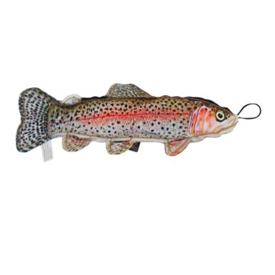 SteelDog Rainbow Trout Plush Dog Toy