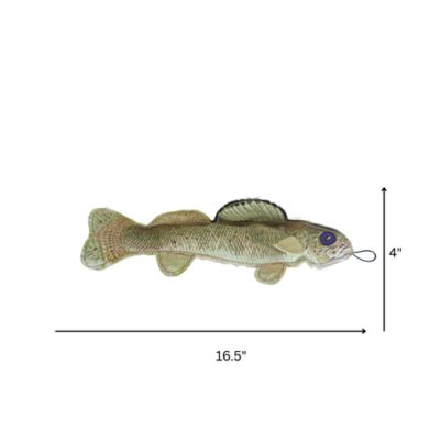 Image showing  Walleye Plush Dog Toy