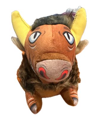 SteelDog Prairie Buffalo Plush Dog Toy