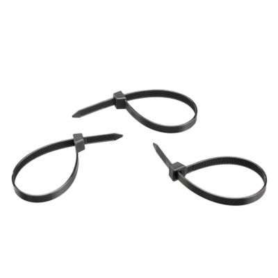 Image showing  8 in. Heavy-Duty Cable Ties, 120 lb., Black, 100 pk.