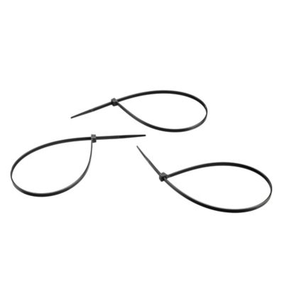 Image showing  14 in. Heavy-Duty Cable Ties, 50 lb., Black, 200 pk.