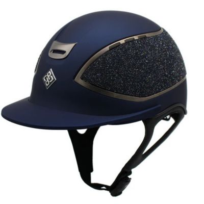 Image showing  Presidente Helmet Navy Matte Crystal Extra Small - Medium