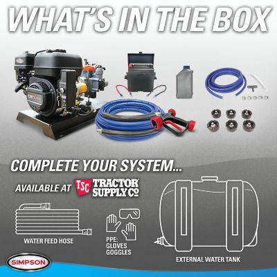 Image showing 7 th SIMPSON Agricultural and Softwash System 300 PSI 8.0 GPM with CRX225 Engine