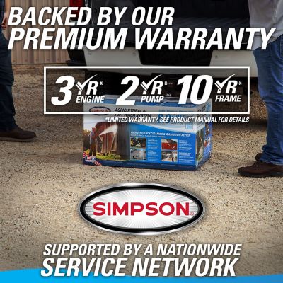 Image showing 9 th SIMPSON Agricultural and Softwash System 300 PSI 8.0 GPM with CRX225 Engine