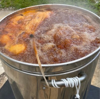 Image showing  Reusable Mesh Drawstring Boiling Bag