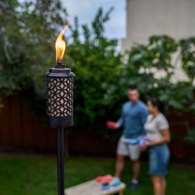 Image showing 3 th TIKI Tiki Brand Merry Metal Torch