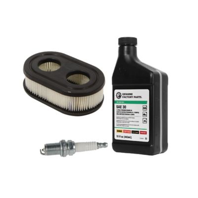 Genuine Factory Parts Walk Mower Maintenance Kit Walk Mower with a BS 593260.593260. 751P17826 Oval Air Filter