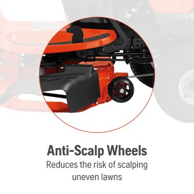 Image showing 8 th Husqvarna TS 120, 46 in. Riding Lawn Mower