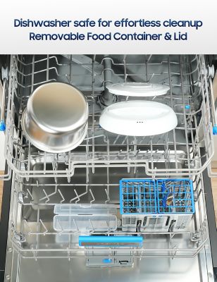 Image showing 5 th CHEFSPOT 37 oz. Electric Lunch Box, 80W Portable Food Warmer for Office & Travel - Includes Bag & Utensils