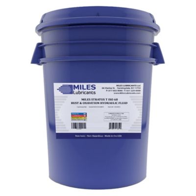 Miles Lubricants MILES STRATUS - T - 68 (RUST & OXIDATION HYDRAULIC FLUID)(5 Gal. Pail)